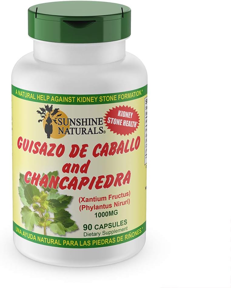 Sunshine Naturals Guisazo de Caballo and Chancapiedra.