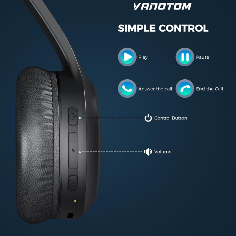 VANOTOM Wireless Headphones