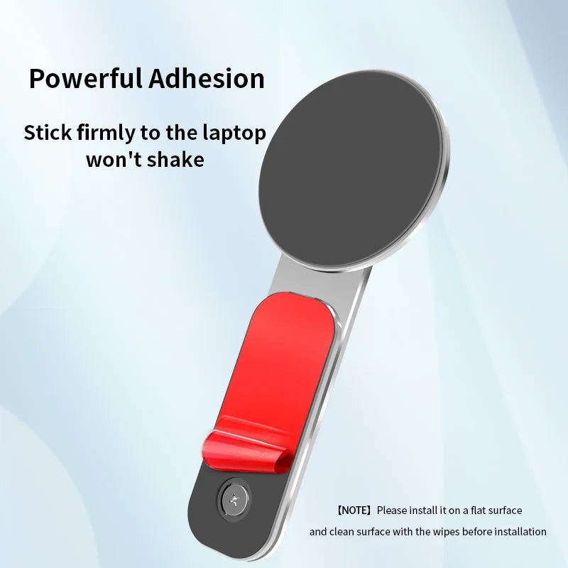 Aluminum Magnetic Car Phone Holder for Laptop Screen Side Mount