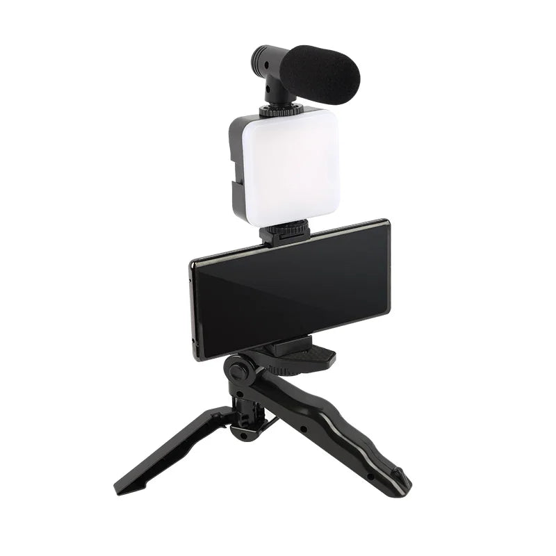 Vlogging Kit Smartphone Vlog Led Fill Light Live Streaming