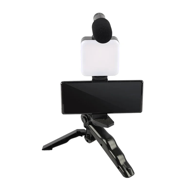 Vlogging Kit Smartphone Vlog Led Fill Light Live Streaming