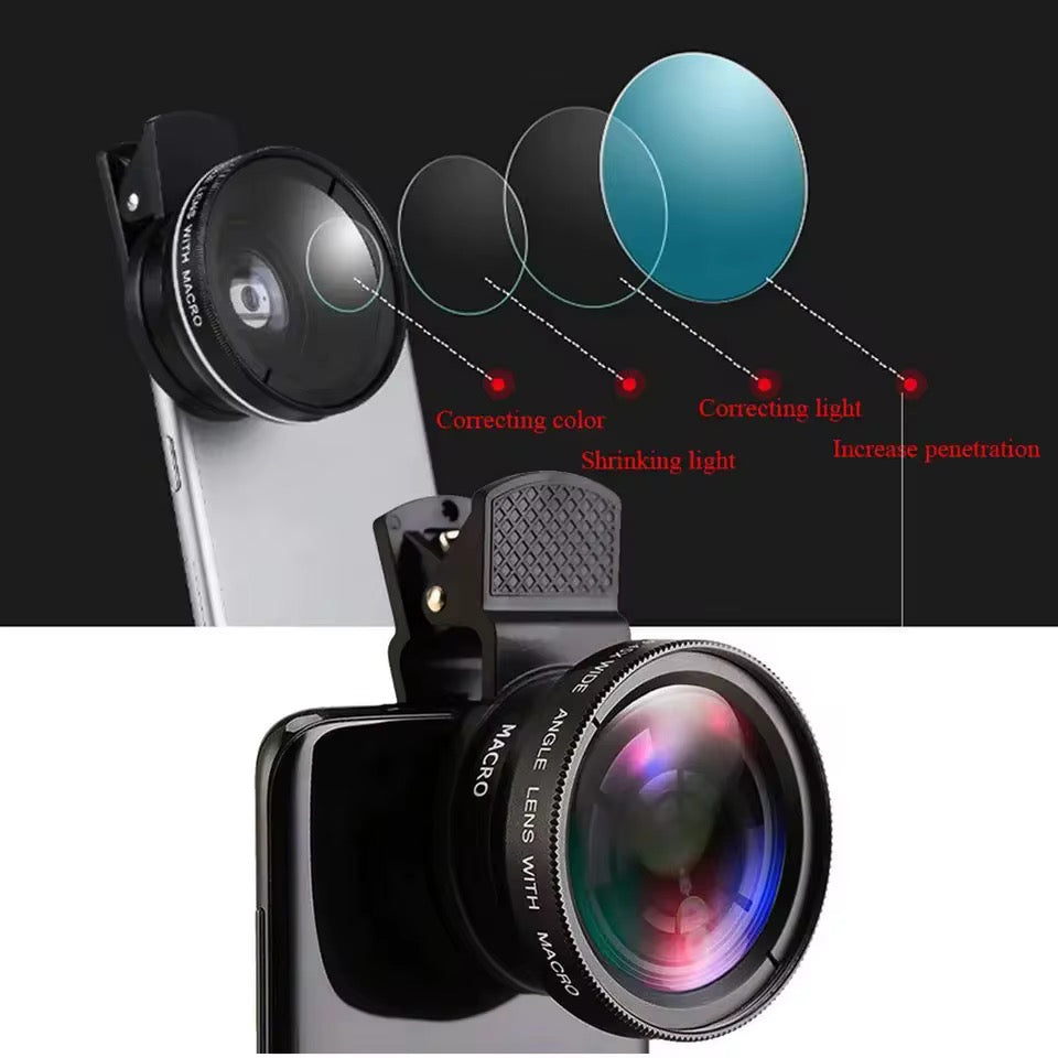 Macro Wide Angle Mobile Phone Camera Lens
