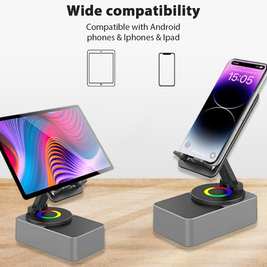 Bluetooth Wireless Audio Phone Holder
