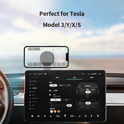Aluminum Magnetic Car Phone Holder for Laptop Screen Side Mount