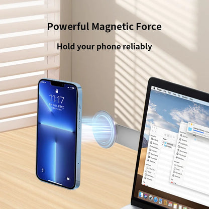 Aluminum Magnetic Car Phone Holder for Laptop Screen Side Mount